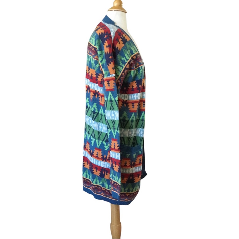 Tasha Polizzi Southwestern Aztec Cardigan - Picture 5 of 13